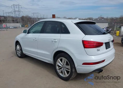 2016 Audi Q3 2.0T Premium Plus z USA, uszkodzony, nr VIN WA1EFCFS2GR013881